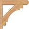 Ekena Millwork Merced Smooth Craftsman Outlooker, Western Red Cedar, 5 1/2"W x 22"D x 22"H OUT06X22X22MRC04SWR - alternate 4